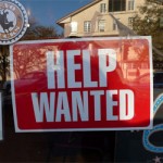 "Help Wanted" sign
