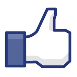 Facebook "Like" thumbs-up